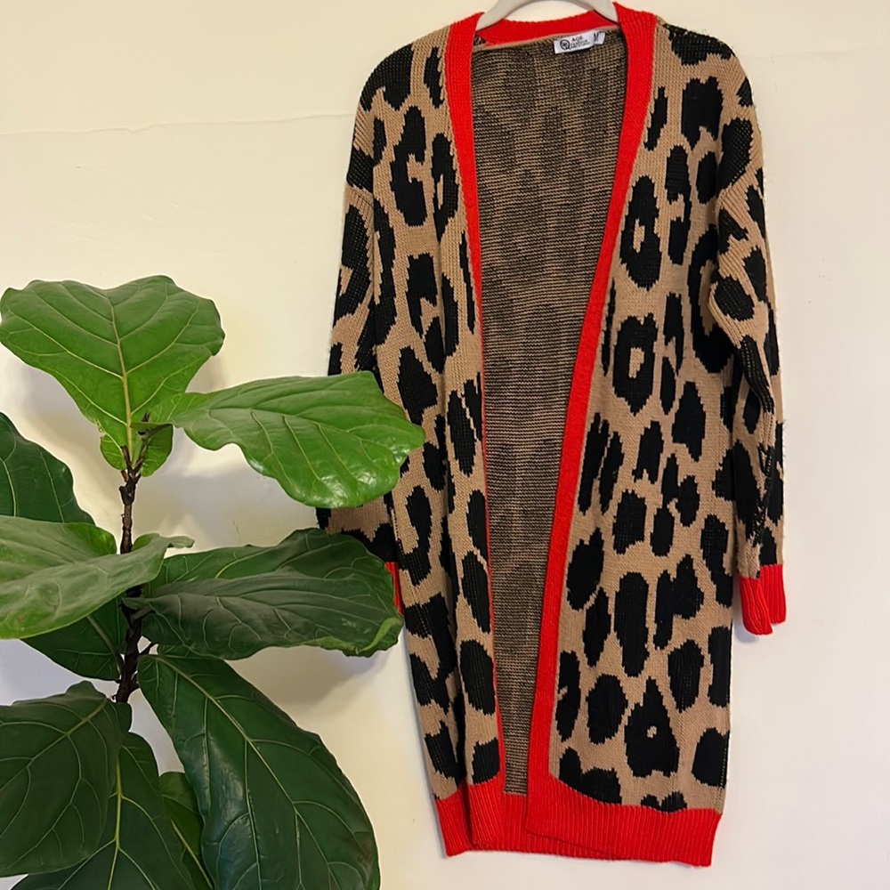 Cute print cardigan